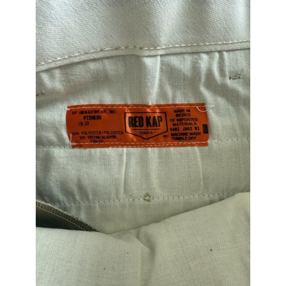 NWOT Red KAP Tan Work/Uniform Men's Pants 32x32 Bundle - Picture 8 of 13